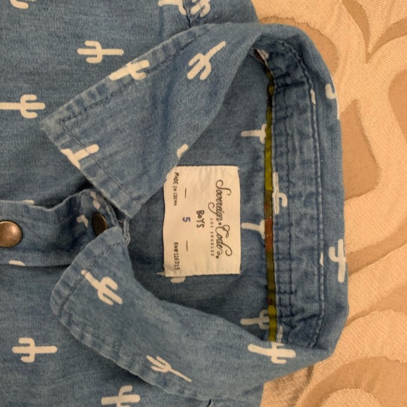 Sovereign Code boys shirt size 5 - Picture 6 of 7